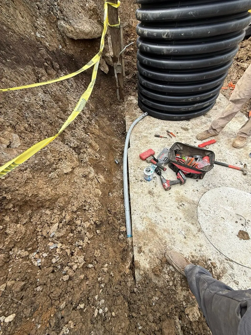 Sewer & Water Lines in Thompson's Station, TN